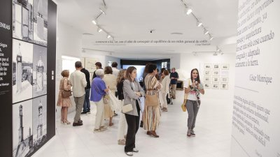 Exposición arquitectura inédita. Foto: Juan Mateos.
