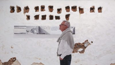 Exposición arquitectura inédita. Foto: Juan Mateos.