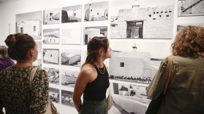 Exposición arquitectura inédita. Foto: Juan Mateos.