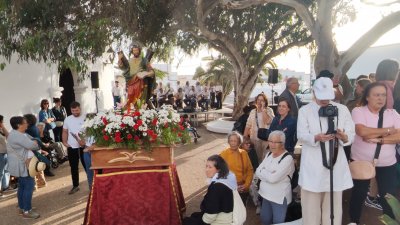 Bajada de la Virgen de Los Dolores Fotos: Juan Mateos/La Voz