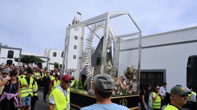 Bajada de la Virgen de Los Dolores Fotos: Juan Mateos/La Voz