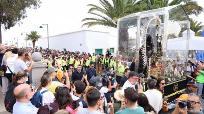 Bajada de la Virgen de Los Dolores Fotos: Juan Mateos/La Voz