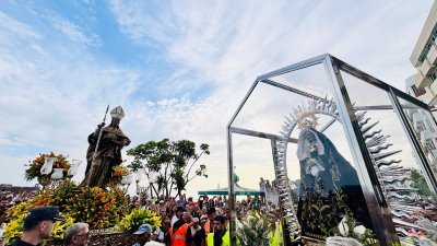 Llegada de la Virgen de Los Dolores a Arrecife