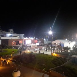 El concierto en el parque Islas Canarias
