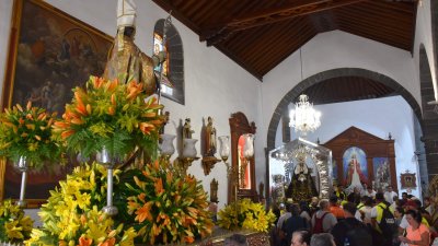 Llegada de la Virgen de Los Dolores a Arrecife