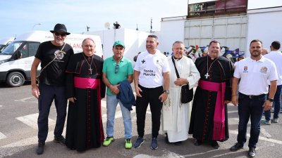 Llegada de la Virgen de Los Dolores a Arrecife