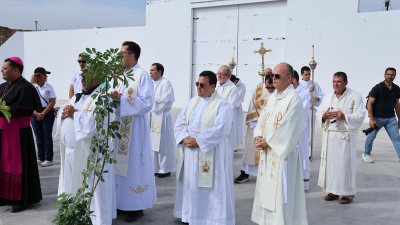 Llegada de la Virgen de Los Dolores a Arrecife