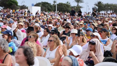 Llegada de la Virgen de Los Dolores a Arrecife