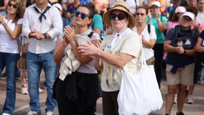 Llegada de la Virgen de Los Dolores a Arrecife