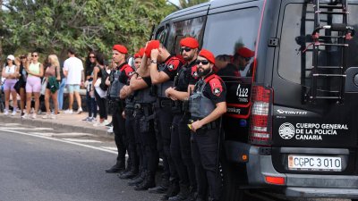 Llegada de la Virgen de Los Dolores a Arrecife