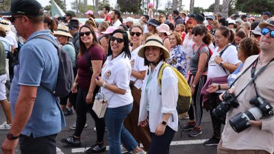 Llegada de la Virgen de Los Dolores a Arrecife