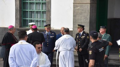 Llegada de la Virgen de Los Dolores a Arrecife