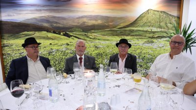 Francisco José Navarro, investido Cachorro de Honor por su defensa de las tradiciones de Lanzarote. Foto: La Voz