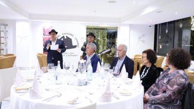Francisco José Navarro, investido Cachorro de Honor por su defensa de las tradiciones de Lanzarote. Foto: La Voz