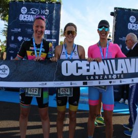 OCEAN LAVA. Podio Femenino Sprint