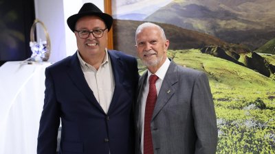 Francisco José Navarro, investido Cachorro de Honor por su defensa de las tradiciones de Lanzarote. Foto: La Voz