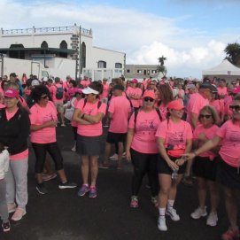 Caminata de Afol contra el cáncer de mama