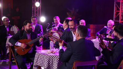 Presentación del nuevo disco del Rancho de Pascuas de Tinajo. Foto: La Voz