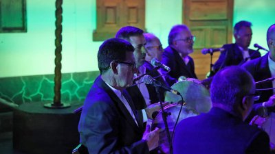 Presentación del nuevo disco del Rancho de Pascuas de Tinajo. Foto: La Voz