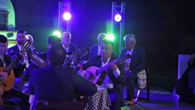 Presentación del nuevo disco del Rancho de Pascuas de Tinajo. Foto: La Voz