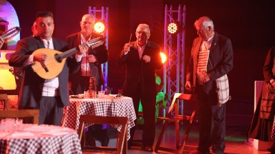 Presentación del nuevo disco del Rancho de Pascuas de Tinajo. Foto: La Voz