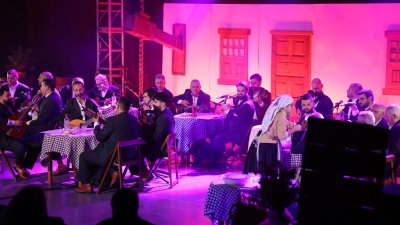 Presentación del nuevo disco del Rancho de Pascuas de Tinajo. Foto: La Voz