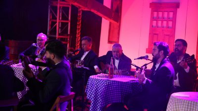 Presentación del nuevo disco del Rancho de Pascuas de Tinajo. Foto: La Voz