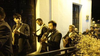 Presentación del nuevo disco del Rancho de Pascuas de Tinajo. Foto: La Voz