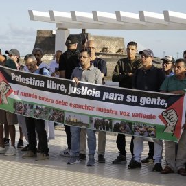 Concentración pro Palestina (Foto: José Luis Carrasco)