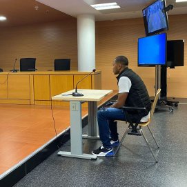 WRN, autor confeso de introducir droga en el Aeropuerto César Manrique. Foto: La Voz de Lanzarote.