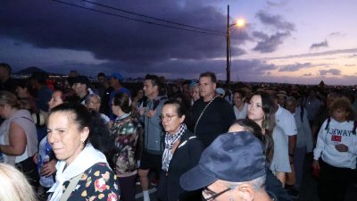 Regreso de la Virgen de Los Dolores a Mancha Blanca Fotos: Juan Mateos y cedidas