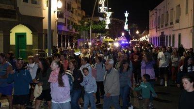 Regreso de la Virgen de Los Dolores a Mancha Blanca Fotos: Juan Mateos y cedidas