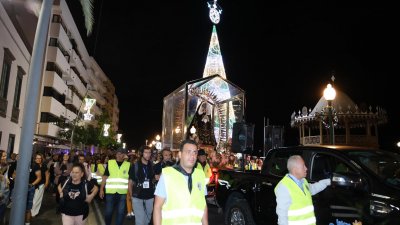Regreso de la Virgen de Los Dolores a Mancha Blanca Fotos: Juan Mateos y cedidas