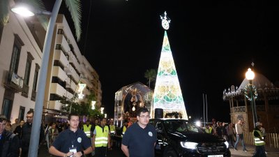 Regreso de la Virgen de Los Dolores a Mancha Blanca Fotos: Juan Mateos y cedidas