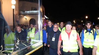 Regreso de la Virgen de Los Dolores a Mancha Blanca Fotos: Juan Mateos y cedidas