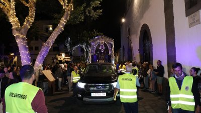 Regreso de la Virgen de Los Dolores a Mancha Blanca Fotos: Juan Mateos y cedidas