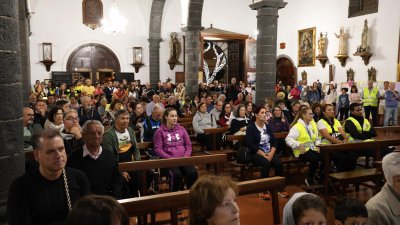Regreso de la Virgen de Los Dolores a Mancha Blanca Fotos: Juan Mateos y cedidas