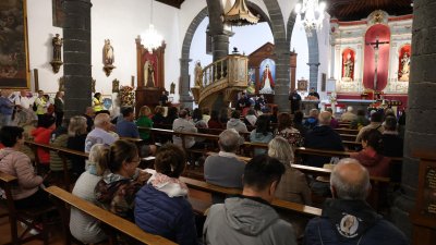 Regreso de la Virgen de Los Dolores a Mancha Blanca Fotos: Juan Mateos y cedidas