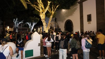 Regreso de la Virgen de Los Dolores a Mancha Blanca Fotos: Juan Mateos y cedidas