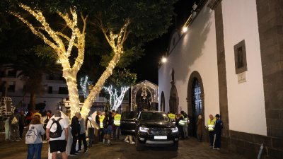 Regreso de la Virgen de Los Dolores a Mancha Blanca Fotos: Juan Mateos y cedidas