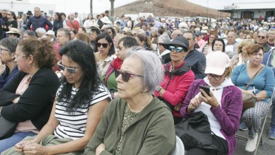Regreso de la Virgen de Los Dolores a Mancha Blanca Fotos: Juan Mateos y cedidas