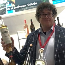Davide Musci, creador del vermú Primo de Lanzarote.