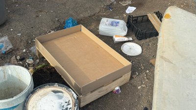 Vertidos de basura y escombros en Arrecife