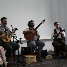 Los cincos componentes del grupo 'Filigrana'