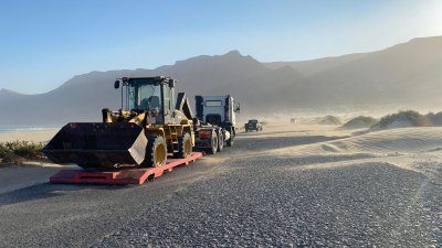 Desperfectos por el viento en Lanzarote y La Graciosa