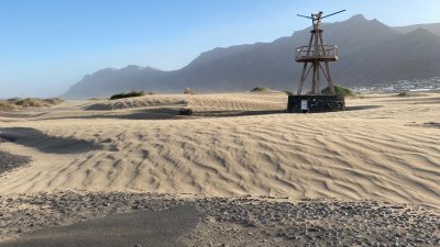 Desperfectos por el viento en Lanzarote y La Graciosa