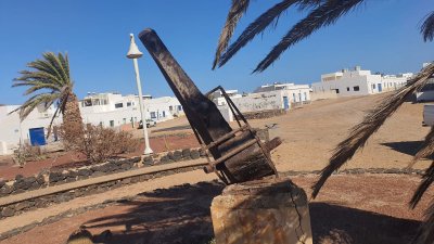 Desperfectos por el viento en Lanzarote y La Graciosa