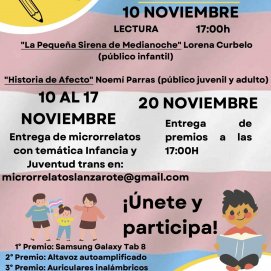 Cartel del Concurso de Microrrelatos