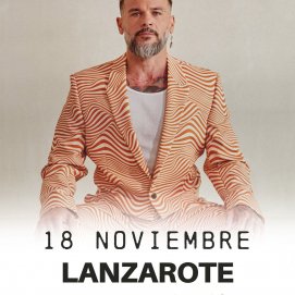 Cartel del concierto de Pedro Capó en Puerto del Carmen