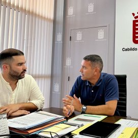 Oswaldo Betancort y Jesús Machín Tavío 